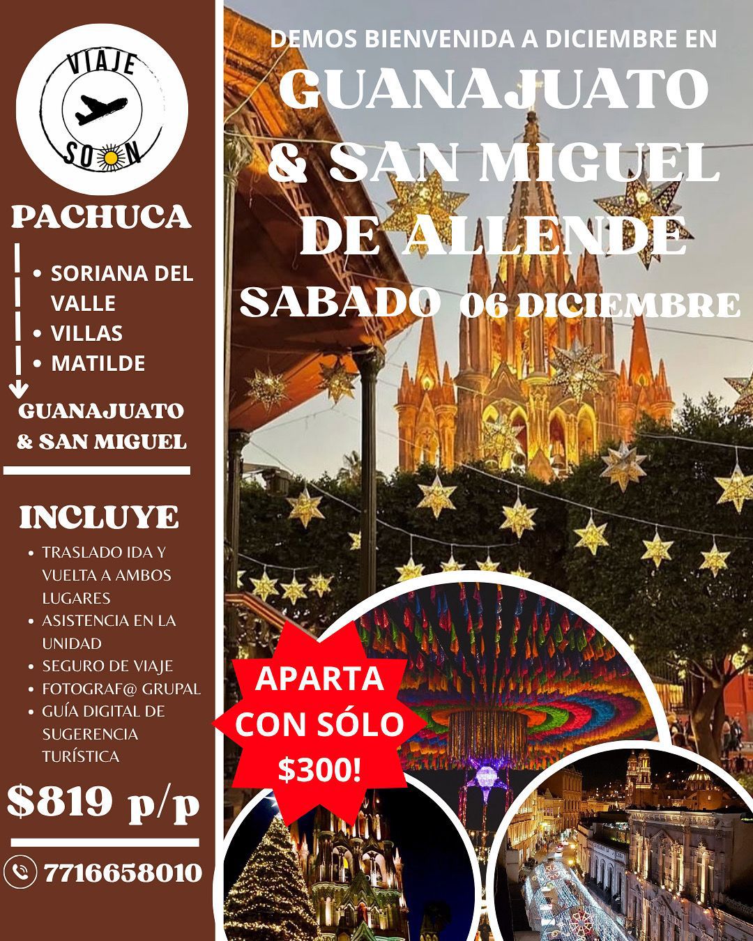 Viaje a Guanajuato y San Miguel de Allende